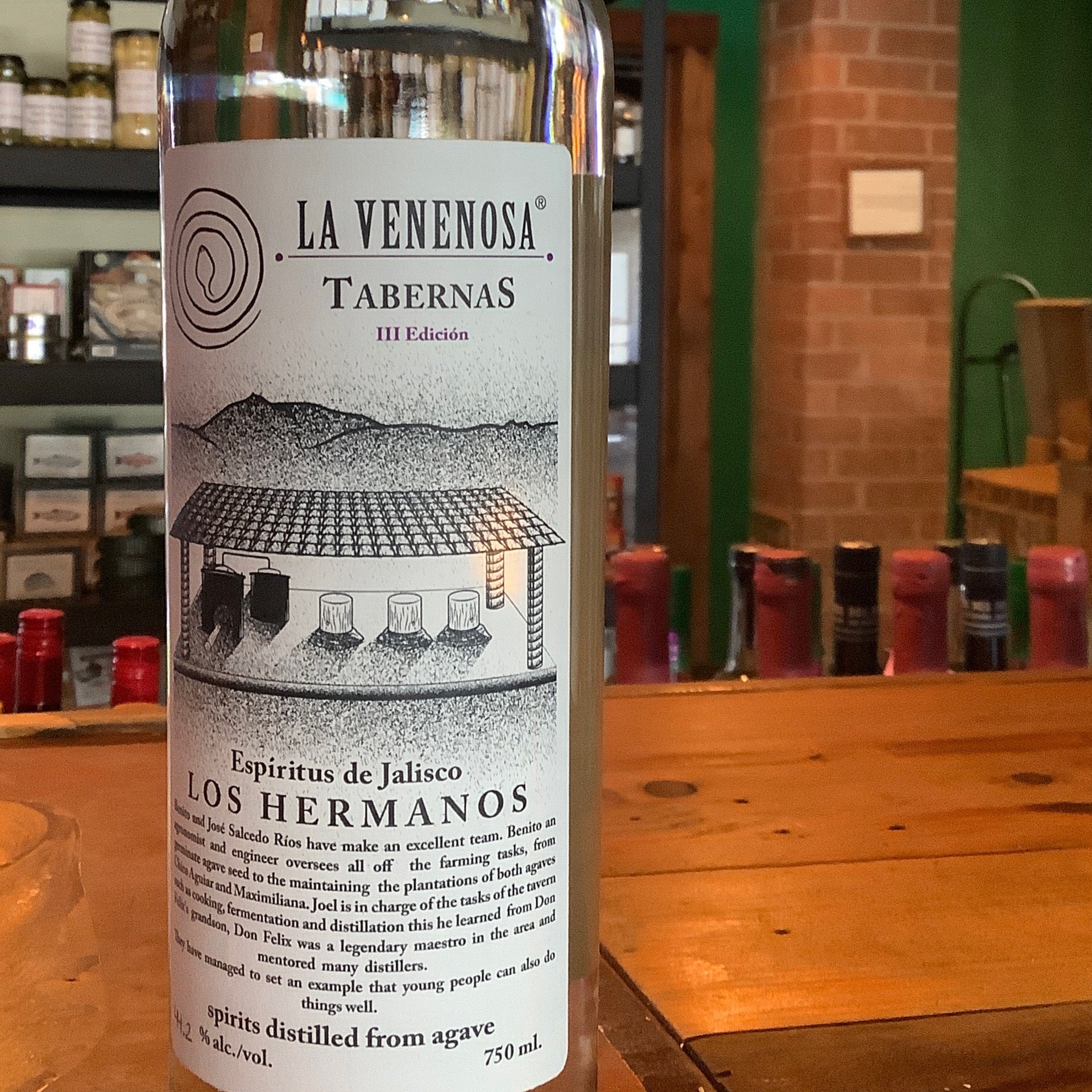 La Venenosa Tabernas Los Hermanos Raicilla, 3rd Edition – Shawn Fine Wine